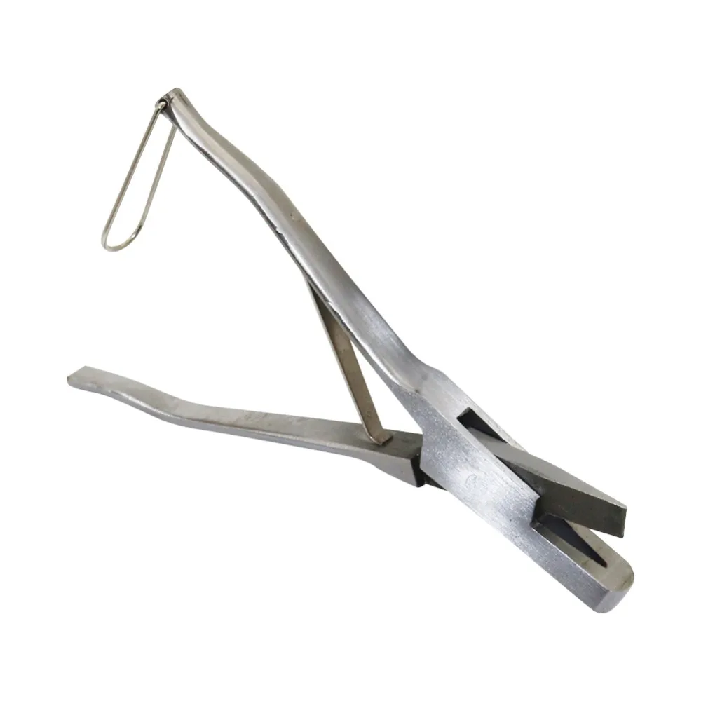 1 Pcs Stainless Steel U-shaped And V-shaped Ear Tongs Pliers Missing Pig Ear Tag Pliers Pig Equipment Farm Animals