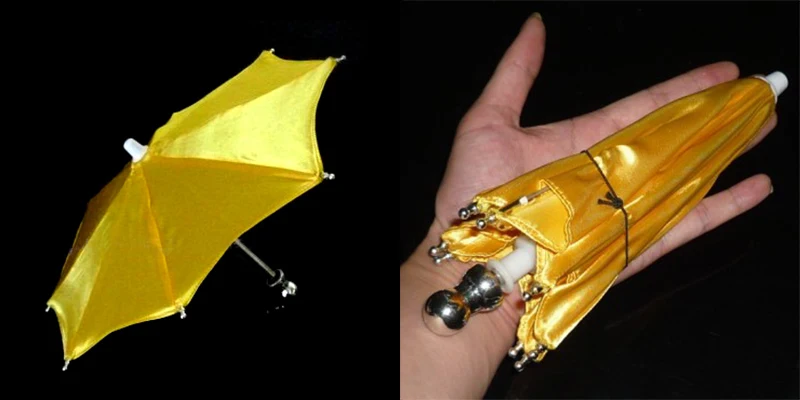 1 Pcs Super Mini Magic Umbrella 21cm Length Magic Tricks (9 Color Can Choose) Mini Umbrella Use For Hand Stage Magic Prop