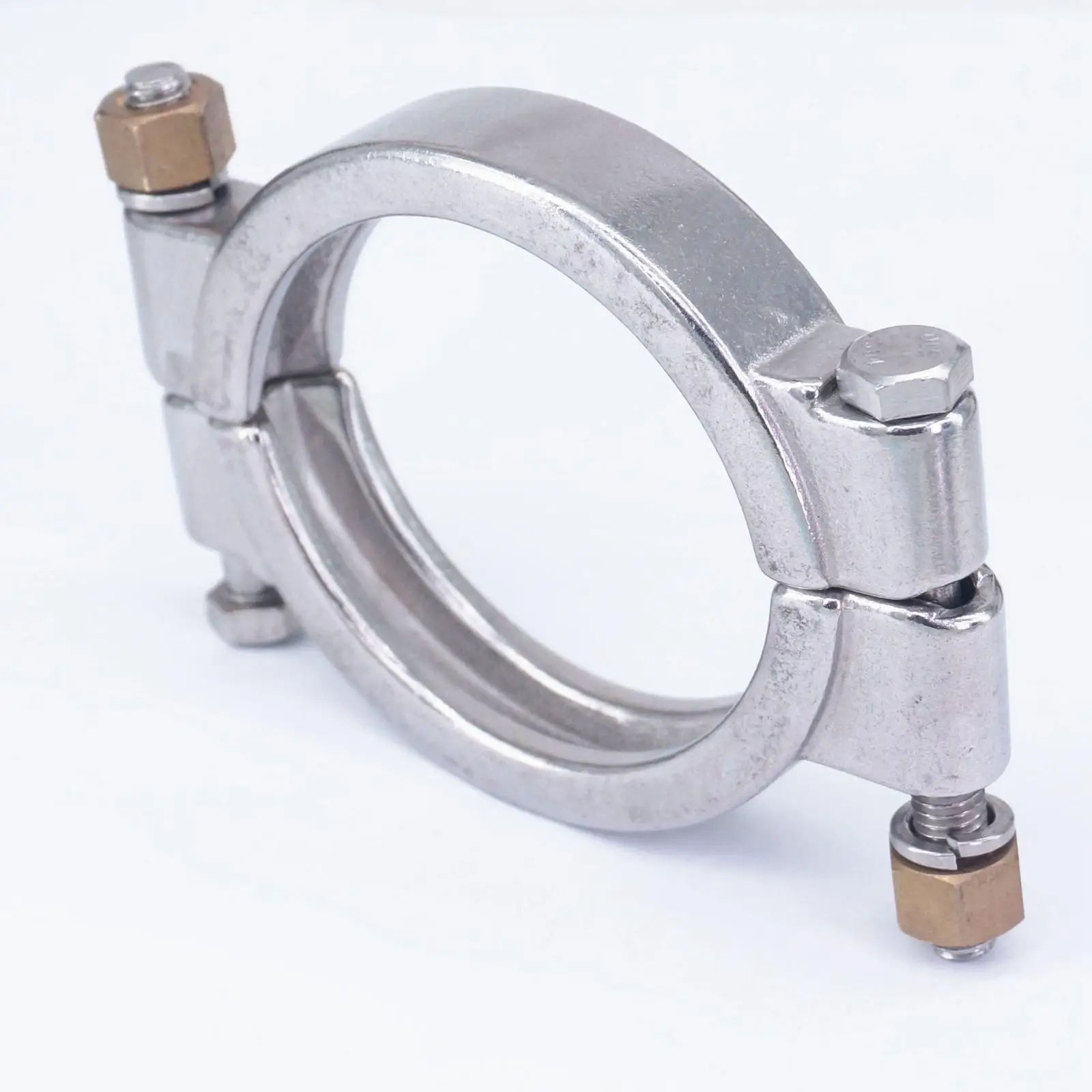 

3.5" Tri Clamp 106mm Ferrule O.D 304 Stainless Steel High Pressure Sanitary Clover Clamp