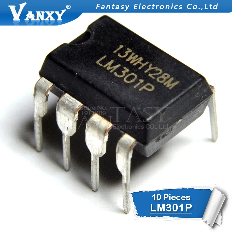 10PCS LM301AN DIP8 LM301 DIP LM301A DIP-8 LM301P 301AN LM301N