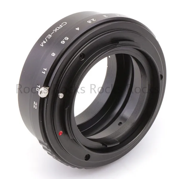 Pixco For CRX-E/M lens Adapter Suit For Contarex CRX Mount Lens to Canon EOS M EOS M2 Camera Body Without Tripod