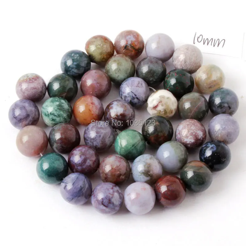 High Quality 4.6.8.10.12.14.16.18.20mm Natural Round Shape Agates Onyx DIY Loose Beads Strand 15\