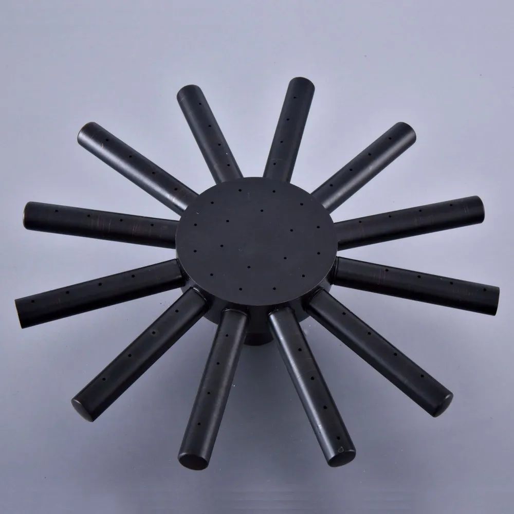 

Насадка для душа msh245, черная насадка для душа с масляным напылением, бронзовый Подсолнух, 7,7 дюйма, стандарт 1/2 дюйма