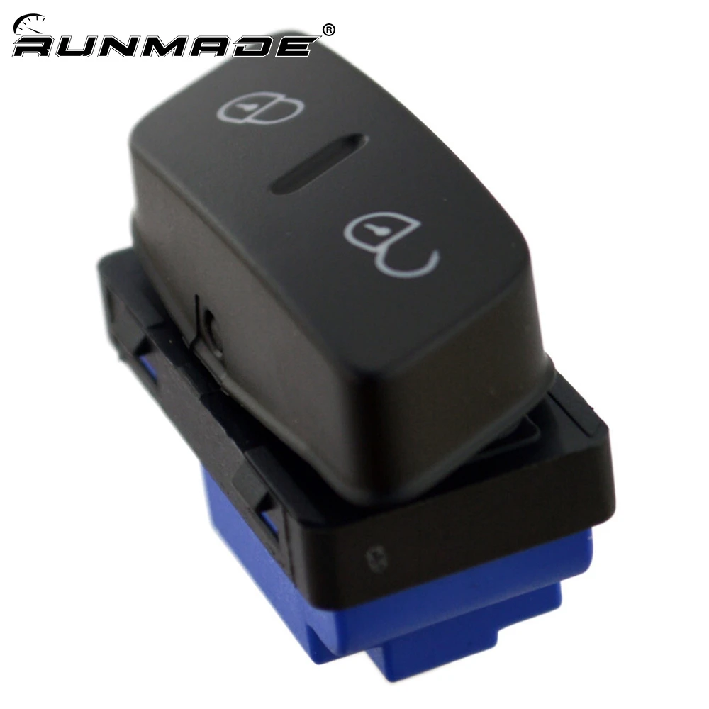 runmade For VW Golf Gti Jetta MK5 Passat Rabbit CC Driver Side Central Locking Switch Button 1K0 962 125B