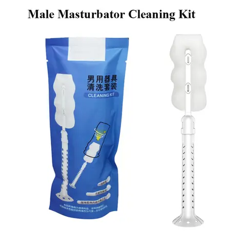 Cleaning kit cleaning tools Oral Anal Vaginal Aircraft Cup Shower Cleaner Male Masturbator Kit sexx Products for Men sexx Toys