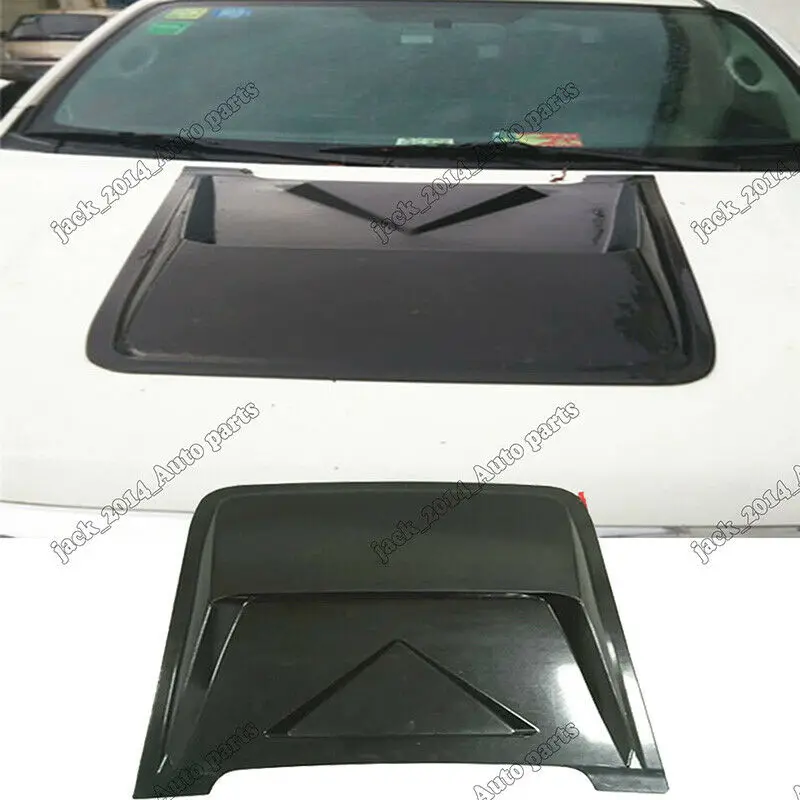 Black Scoop Fake Turbo Bonnet Cover Fit for Toyota Hilux Vigo Champ Mk7 2012 2013 2014