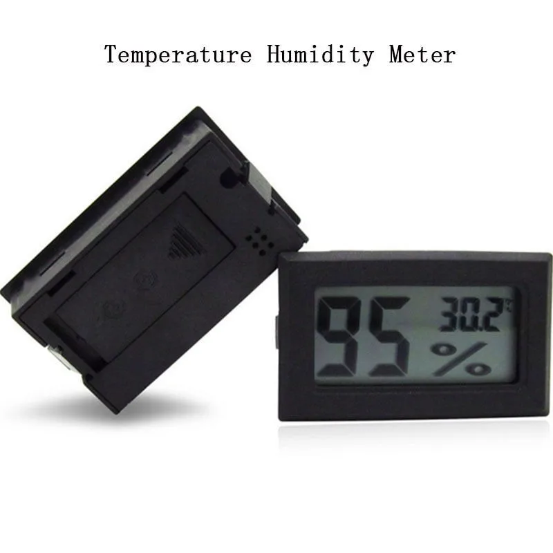 Digital LCD Auto Car Pet Thermometer  Temperature  Humidity Meter Sensor Instruments Hygrometer Pyrometer Thermostat Thermograph