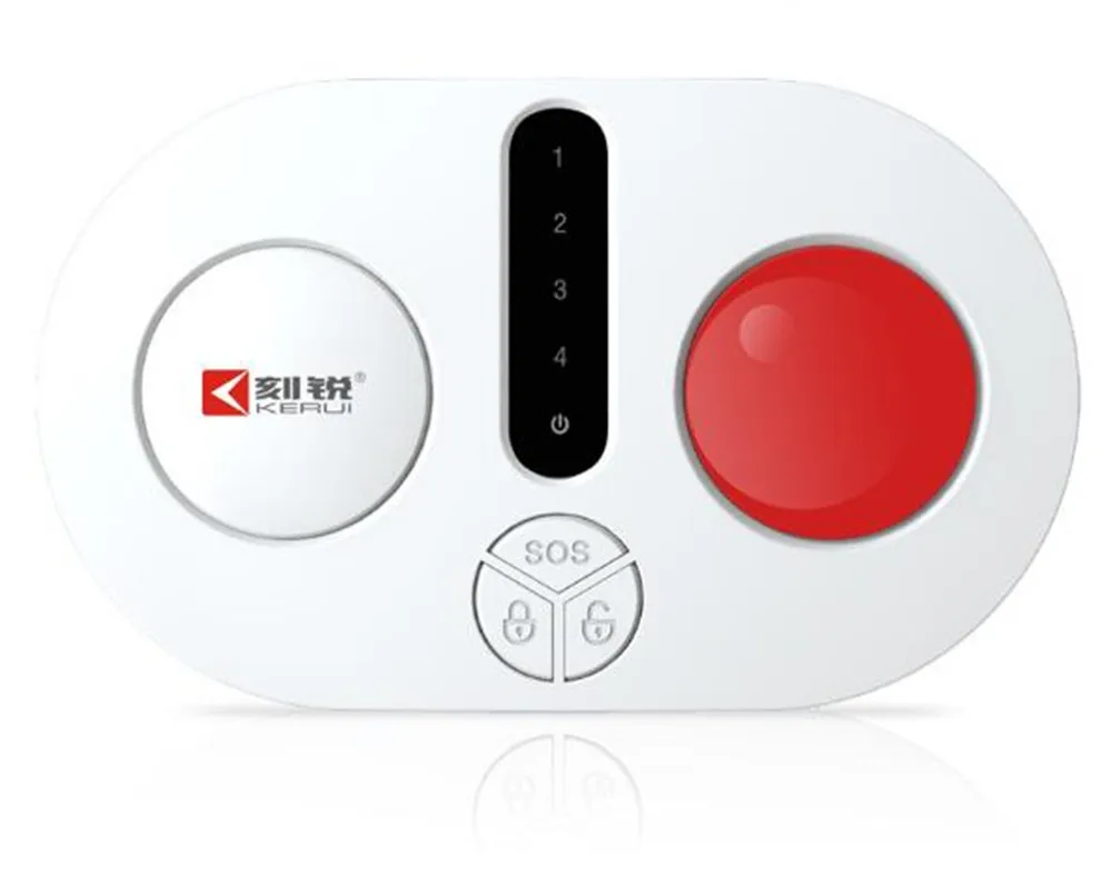 433Mhz Wireless On spot Flashing Siren Alarm Detector With SOS Function