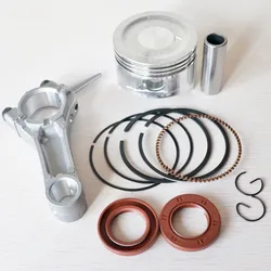 68mm Piston Rings Oil Seal connecting rod Replacemet Kit For Honda GX160 GX200 168F 2kw 2.5KW Gasoline Generator Engine