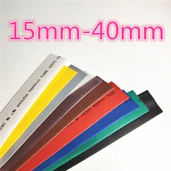 1meter 2:1 9 Colors 15mm 16mm 18mm 20mm 22mm 25mm 28mm 30mm 35mm 40mm Heat Shrink Heatshrink Tubing Tube Wire Dropshipping