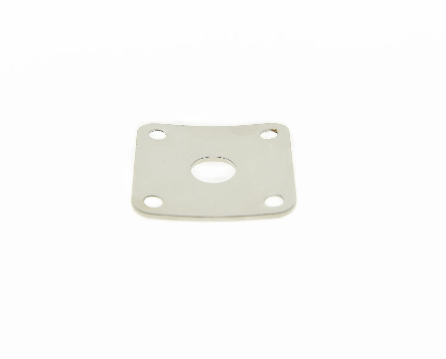 KAISH Curved Metal Jack Plate Square Jackplate w/ Screws Fits For Gibson Les Paul Chrome/Nickel/Black/Gold