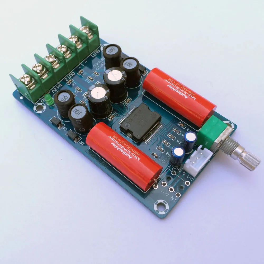 

TA2024 DC12V 2x15W HIFI mini 2.0 channel class T Audio Digital Amplifier Board