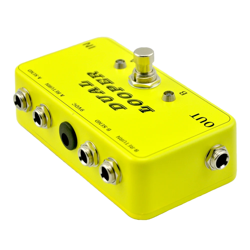 Loop Switch Black: The Ultimate True-Bypass Looper Pedal Switch for Guitarists