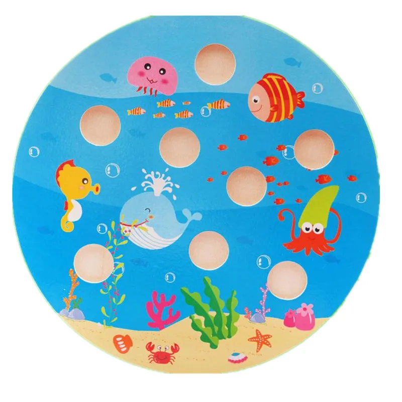 3D Fish Shape Kids Chơi Đồ Chơi Trò Chơi Câu Cá Đồ Chơi Phim Hoạt Hình Bằng Gỗ Đánh Cá Từ Đồ Chơi Đầy Màu Sắc cho Trẻ Em Món Quà Sinh Nhật