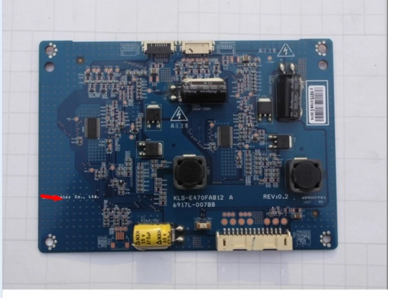 6917L-0078B KLS-E470FAB12 A  high voltage board FOR connect with 3D47A4000IV T-CON connect board