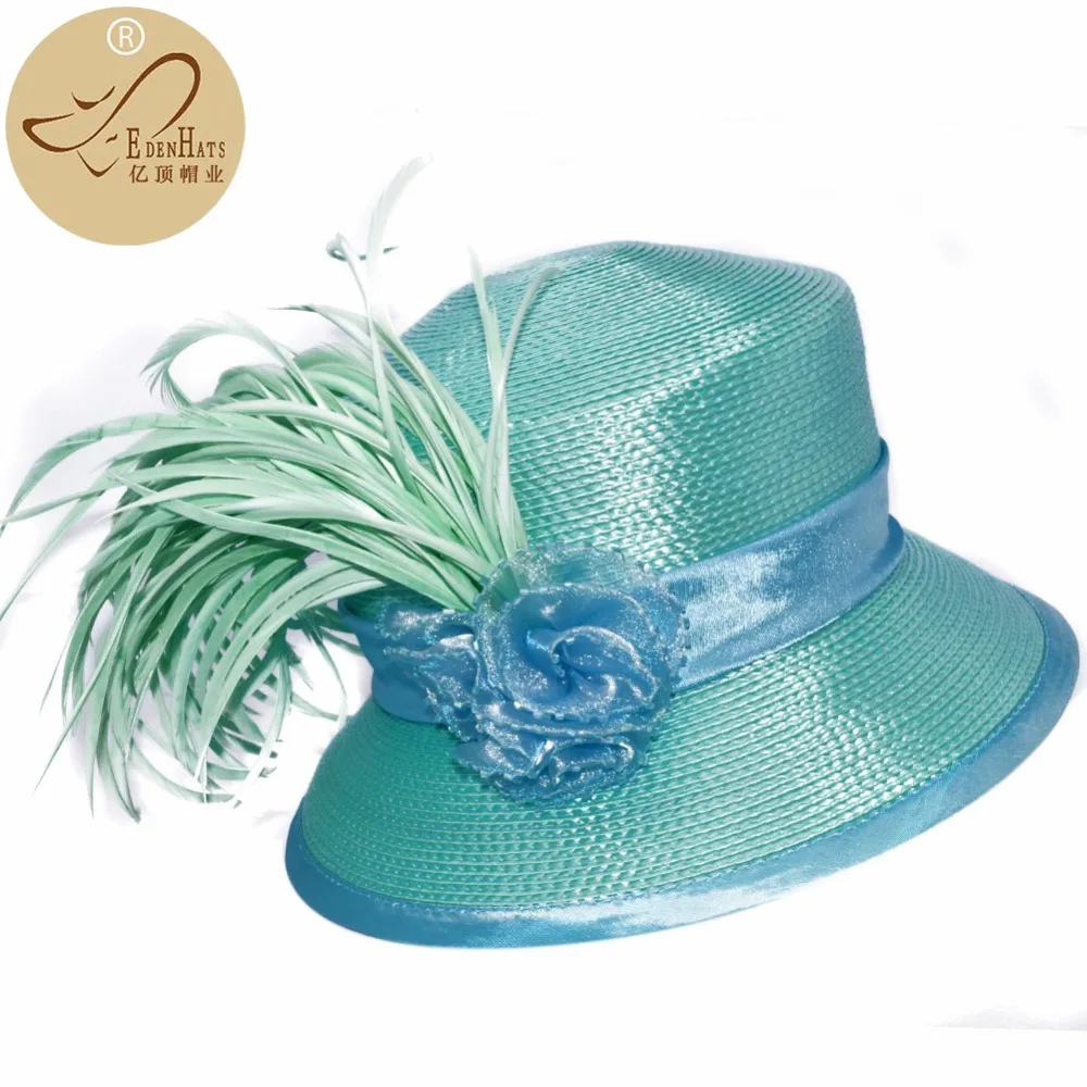 Women's Church Wedding Elegant Fodora Hat for Sale S10-229