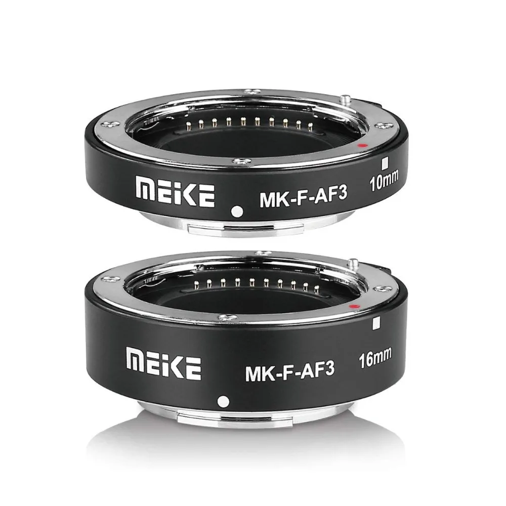 Meike MK-F-AF3 Metal Auto Focus Macro Tubo de Extensão para Fujifilm X-T20 XT2 X-T10 XT3 XT100 X-H1 X-A5 X-PRO2 X-A1 X-T1 XT30 X-T4