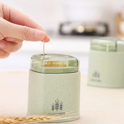 Toothpick Holder Automatic High-End Creative Living Room Home Toothpick Barrel Push-Type Toothpick Box Nordic Toothpick Box