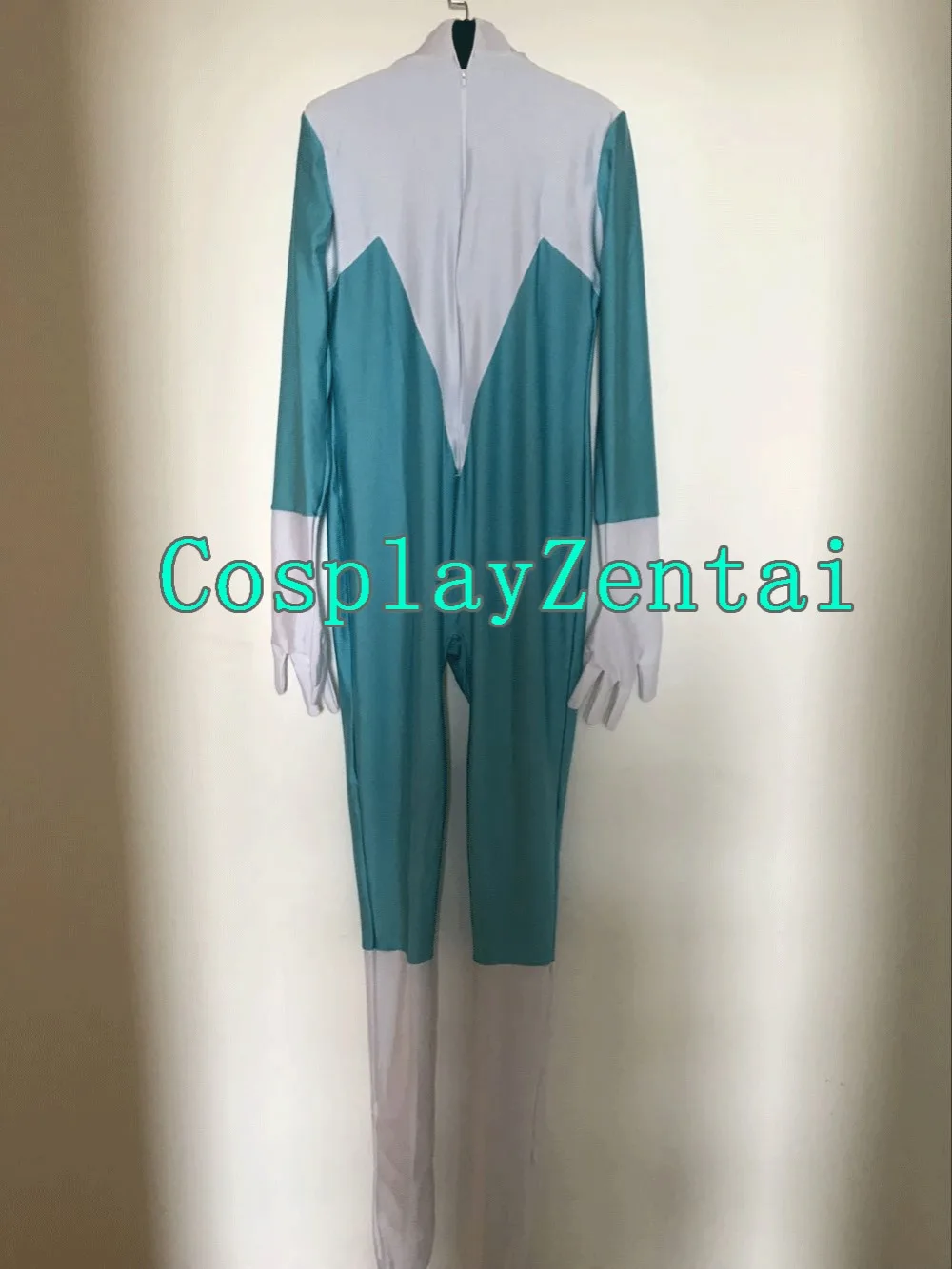 The Incredibles Frozone Costume Spandex Fullbody Hot Sale Freeshipping Frozone Halloween Costume