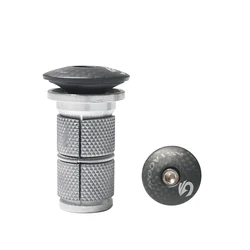 New ASIACOM bicycle carbon fiber front fork special purpose swell suspended core with bike carbon top cap cover