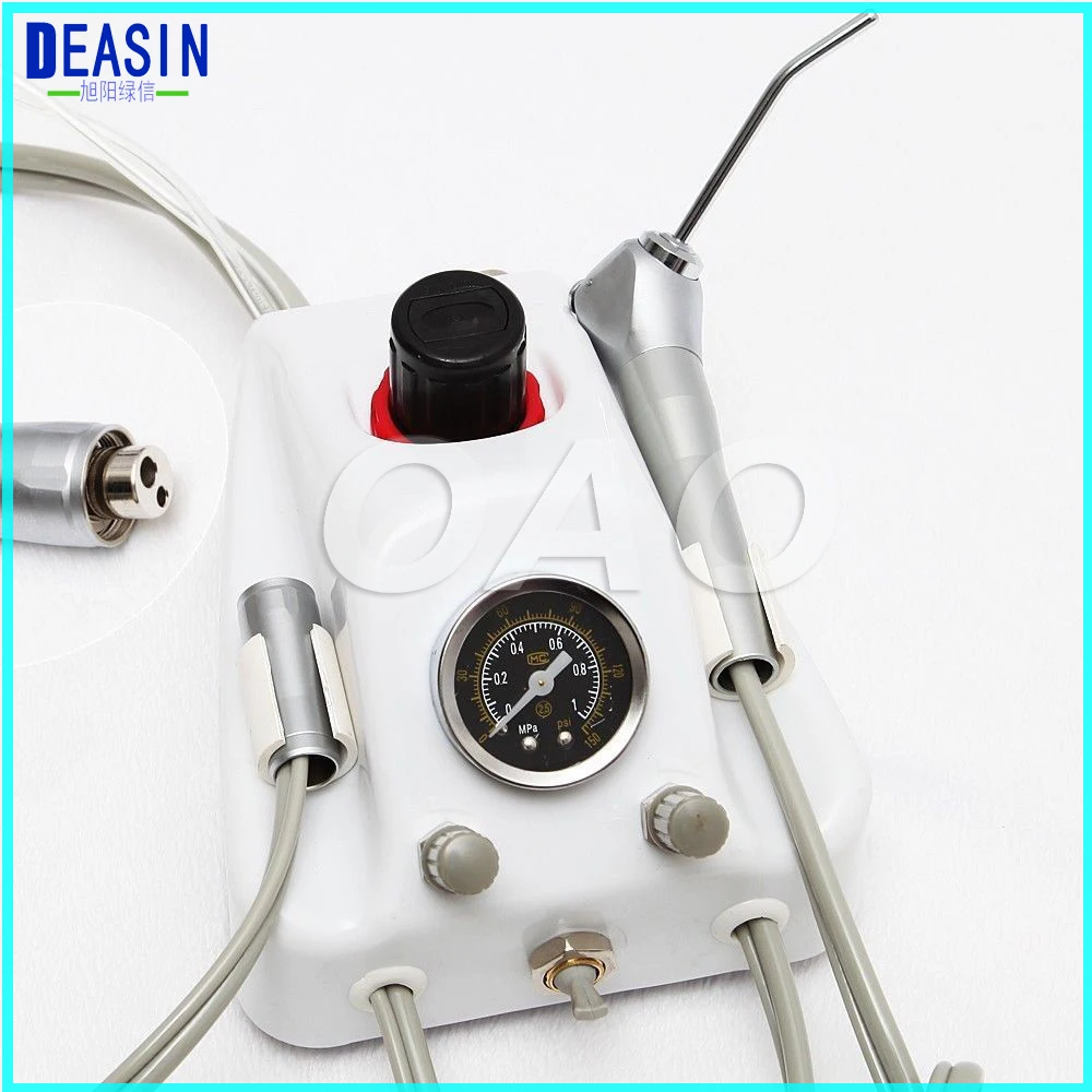 

Dental Lab Portable Weak suction Dental Portable Turbine Unit Work With Air Compressor 2 hole or 4 hole