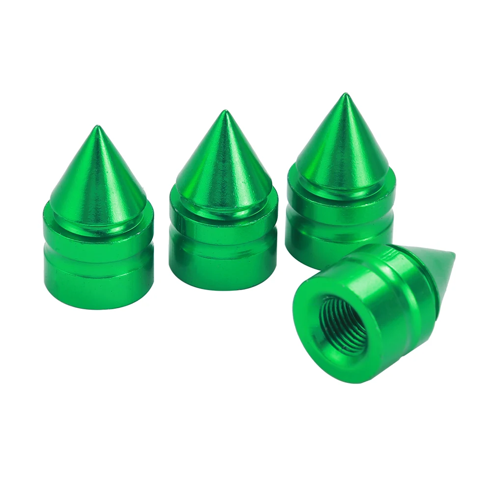 4x Aluminum Bullet Car Truck Air Port Cover Tire Cone Rim Valve Wheel Stem Caps New Arrival Car Styling Auto Accessories