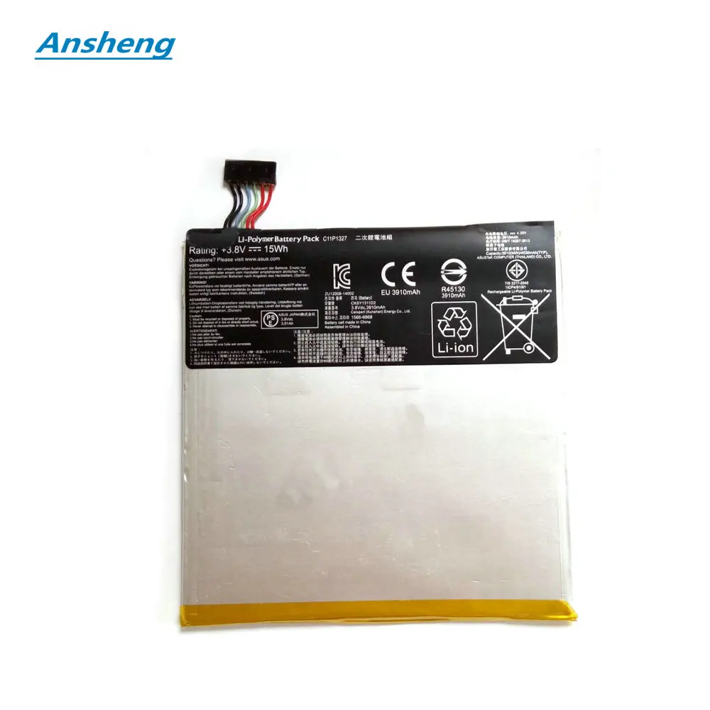 NEW Original 3910mAh C11P1327 Battery For Asus Fonepad 7 FE170CG ME170C FE170 Fonepad7 K017 K012 Tablet PC