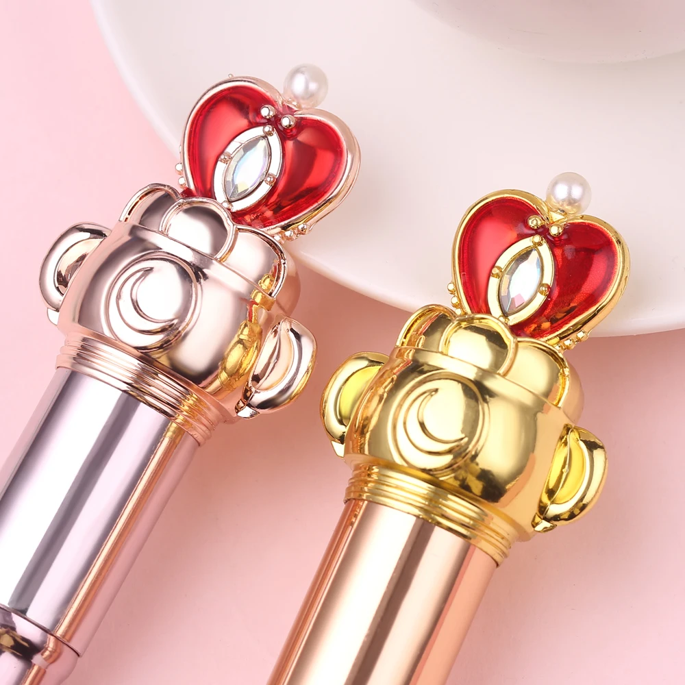 Retractable Foundation Makeup Powder Blush Beauty Brushes Travel Cosmetic Cute Cardcaptor Sakura Card Loose Powder