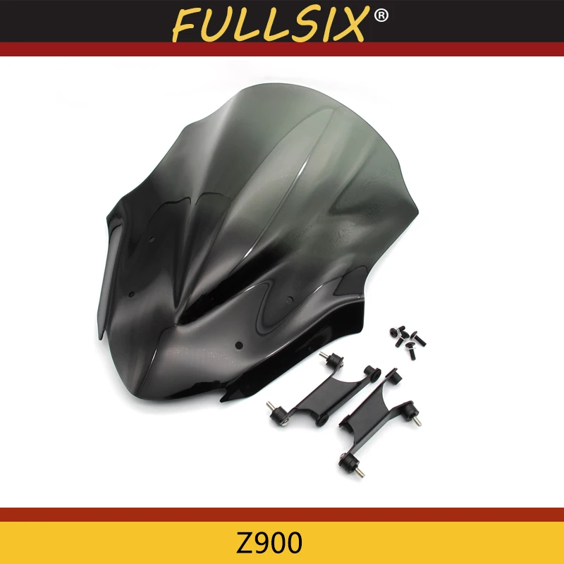 

Motorcycle Parts Motorcycle Windshield WindScreen Viser VIsor Front Glass for KAWASAKI Z900 Z 900 2017-2018