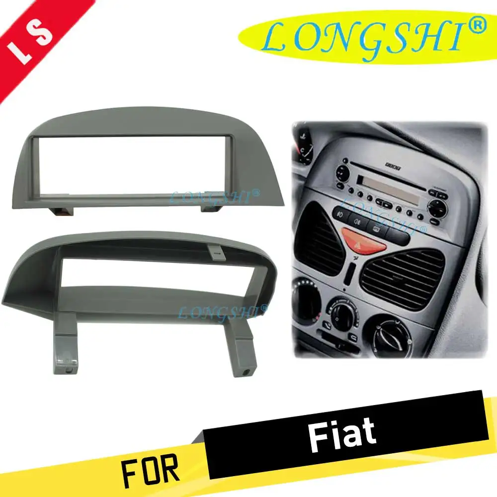 

1 DIN Car Radio fascia for FIAT Siena Palio 1996-2004 Albea 2002-2004 Weekend 2002 Dash Trim Kit Surrounded Frame Dash Trim Kits