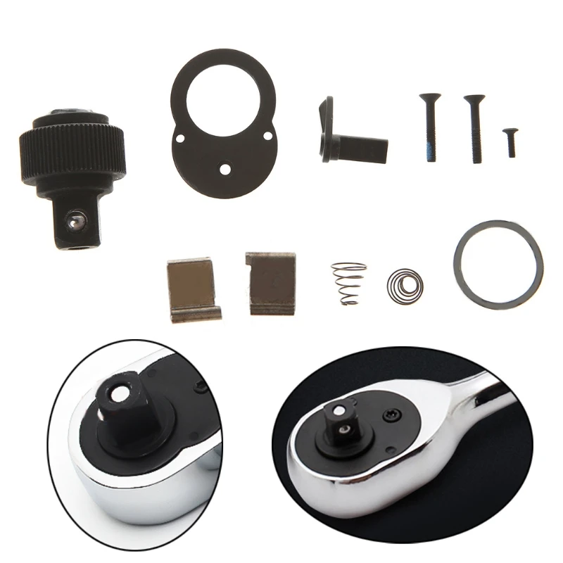 1/4'' 3/8'' 1/2'' 72 Teeth Ratchet Socket Wrench Repair Accessory Spare Part Kit