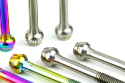 Titanium TC4 Bike Screws Bolts  M5 41 / M5 47 High Quality and Light Weight for Bicycle Seat Post Seatpost