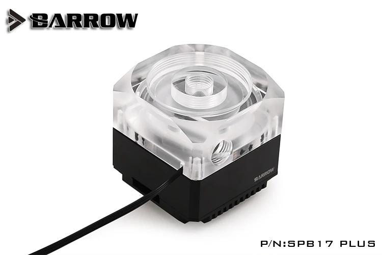 Barrow SPB17 PLUS RGB Combo Water Cooling Pump with Heatsink 17W 960L