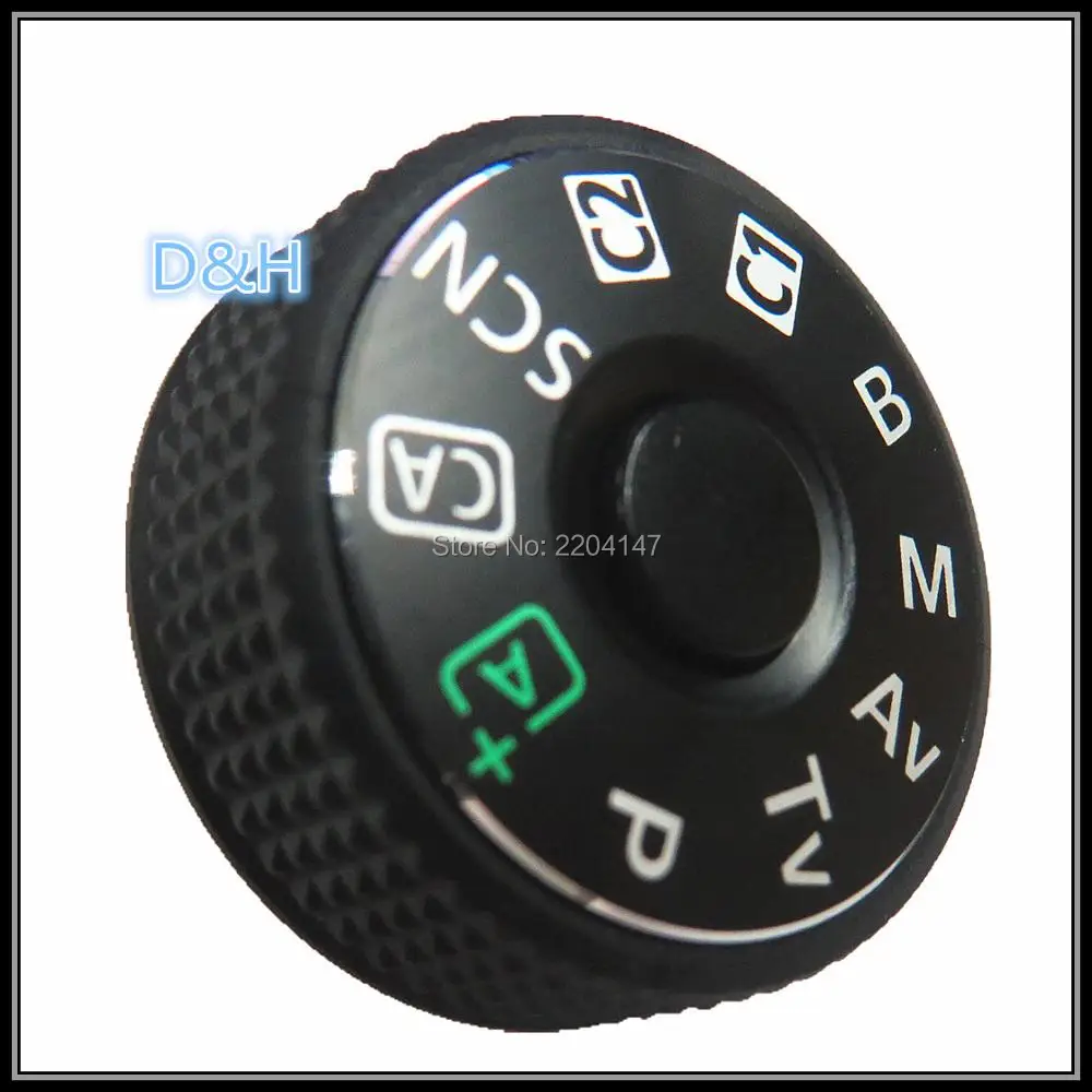 NEW Camera Repair Parts For Canon EOS 6D Top cover Mode dial With Interface Cap