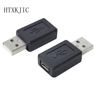 

USB 2.0 to Micro USB Male to Female Mini Adapter Convertor Data Plug High Speed for Computer Laptop