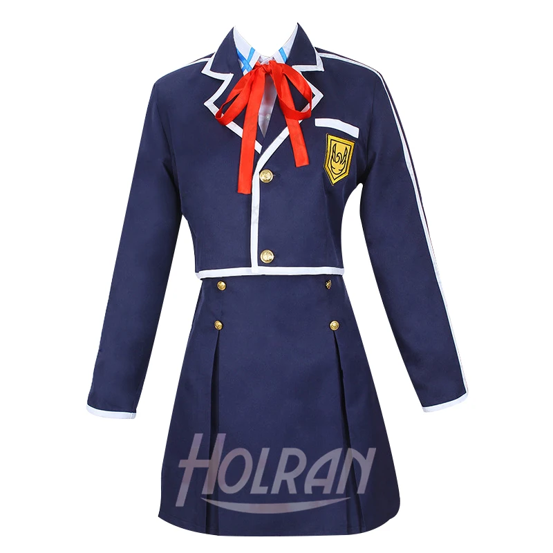 ALO Asuna Yuuki school uniform Sword Art Online cosplay costume ALfheim Kirito School Uniform Dress  Online uniform