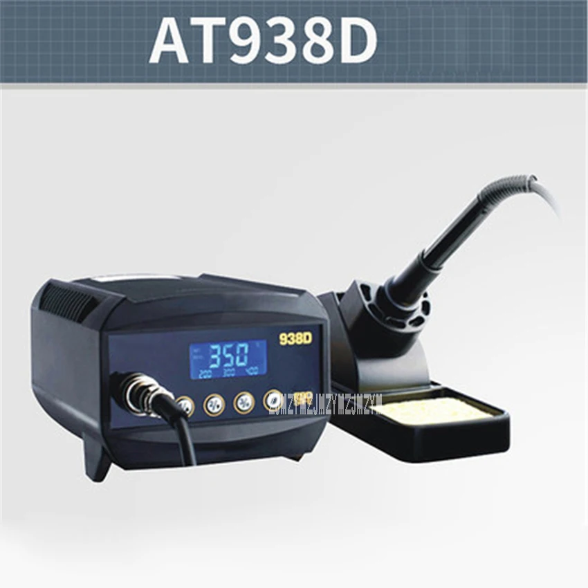 

New AT938D Soldering Station Temperature Control Soldering Station Digital Display Soldering Iron Welding Station 110V/220V 60W