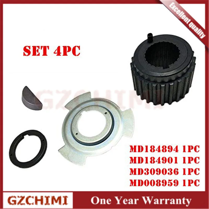 MD184894,MD184901,MD309036,MD008959 Crankshaft Gear Sprocket & Sensor Blade &Spacer For Mitsubishi Montero Pajero/Sport