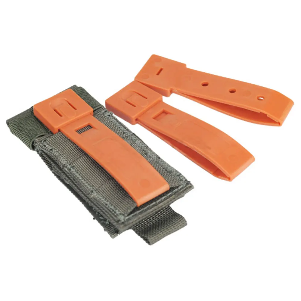 EMERSONGEAR Clips MOLLE MALI negros – Set resistente para Chaleco táctico