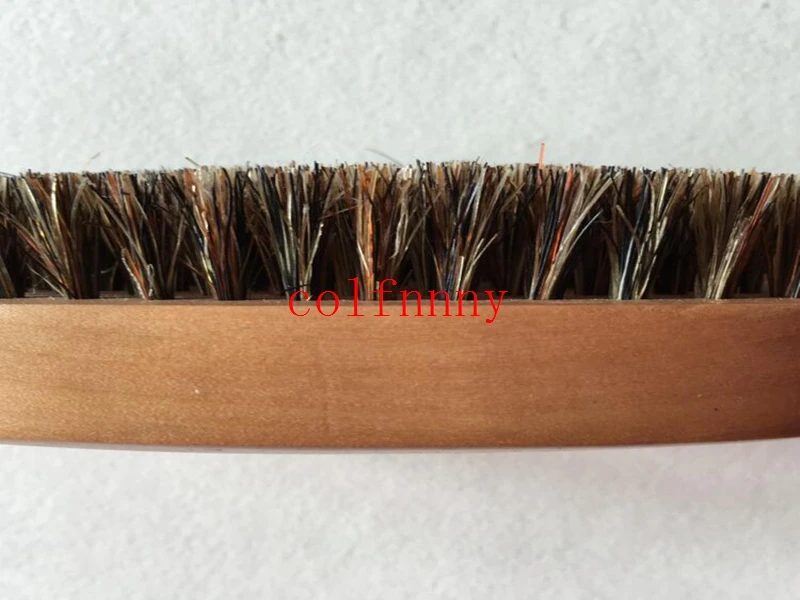 500pcs/lot Fast Shipping Wholesale Custom Beard Wooden Brush Wild Boar Bristle Brush