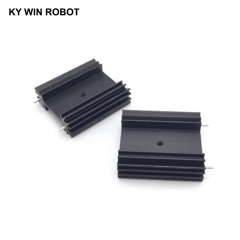 2 sztuk/partia TO-247 radiator/radiator dla Audio 38*34*12 MM blok chłodzący radiator/transistor blok radiatora