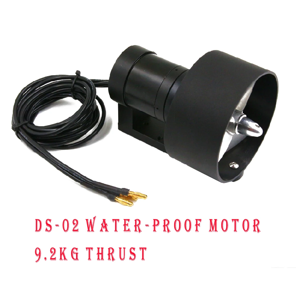 

DS-02 DS02 6S 24V ROV Underwater Thruster /Water-proof Motor 9.2KG Thrust For RC Boats ROV AUV Robot Kayak Yacht E-Surfboard Toy