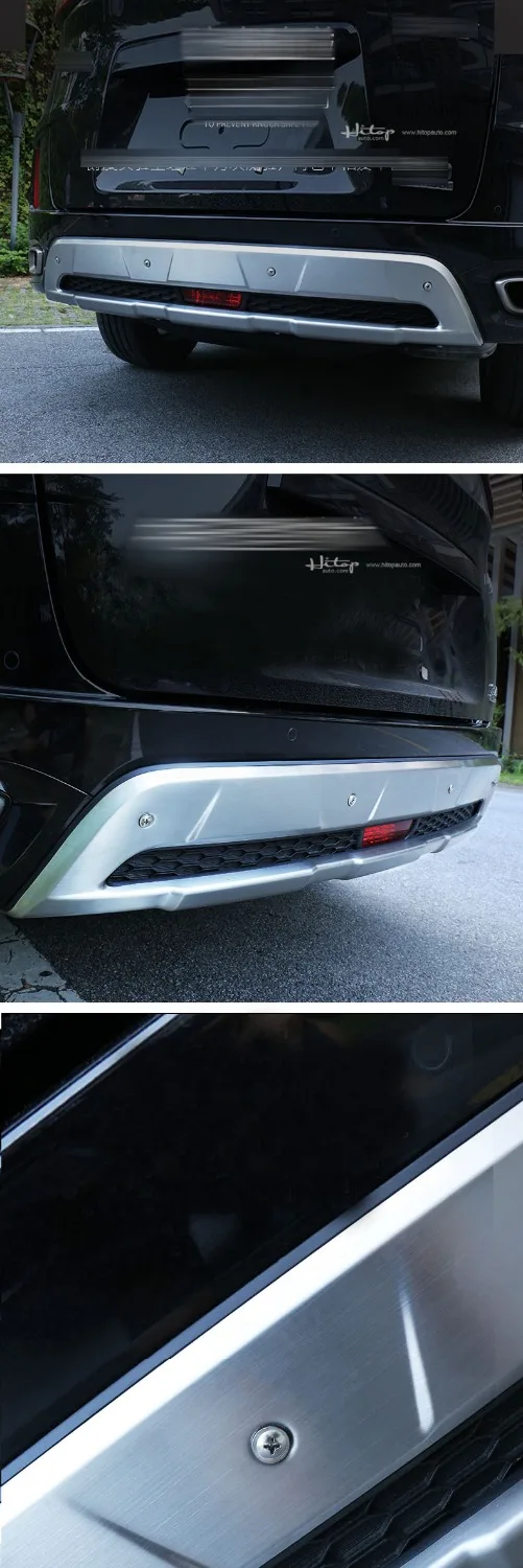 front&rear bumper protector cover/skid plate guard for Honda UR-V URV 2017 2018 2019,stainless steel,ISO9001 quality,