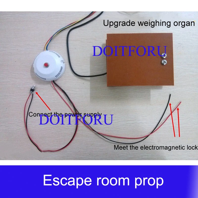 upgrade room escape organ Reality chamber of escape theme props authority weighing accelerometer organs