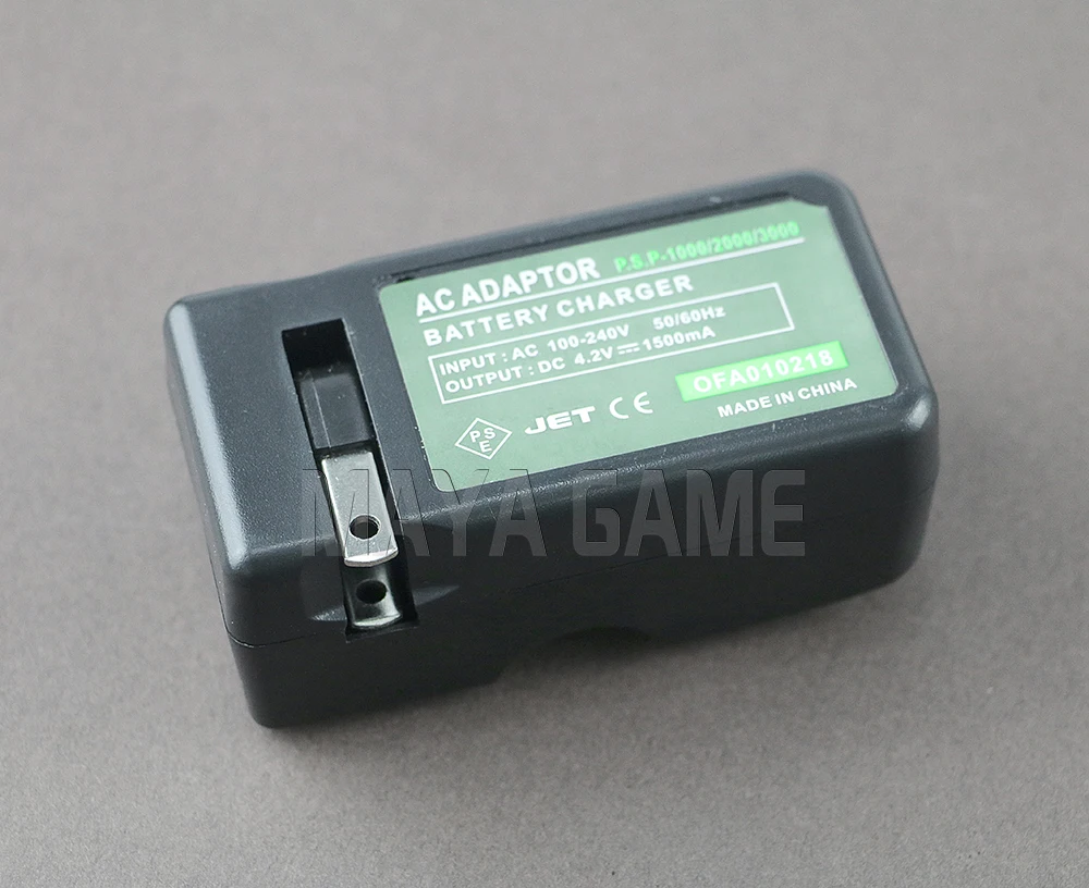 OCGAME 10pcs US Plug Wall Travel Home Charger For PSP 1000 2000 3000 Rechargeable Battery Power Supply Adapter