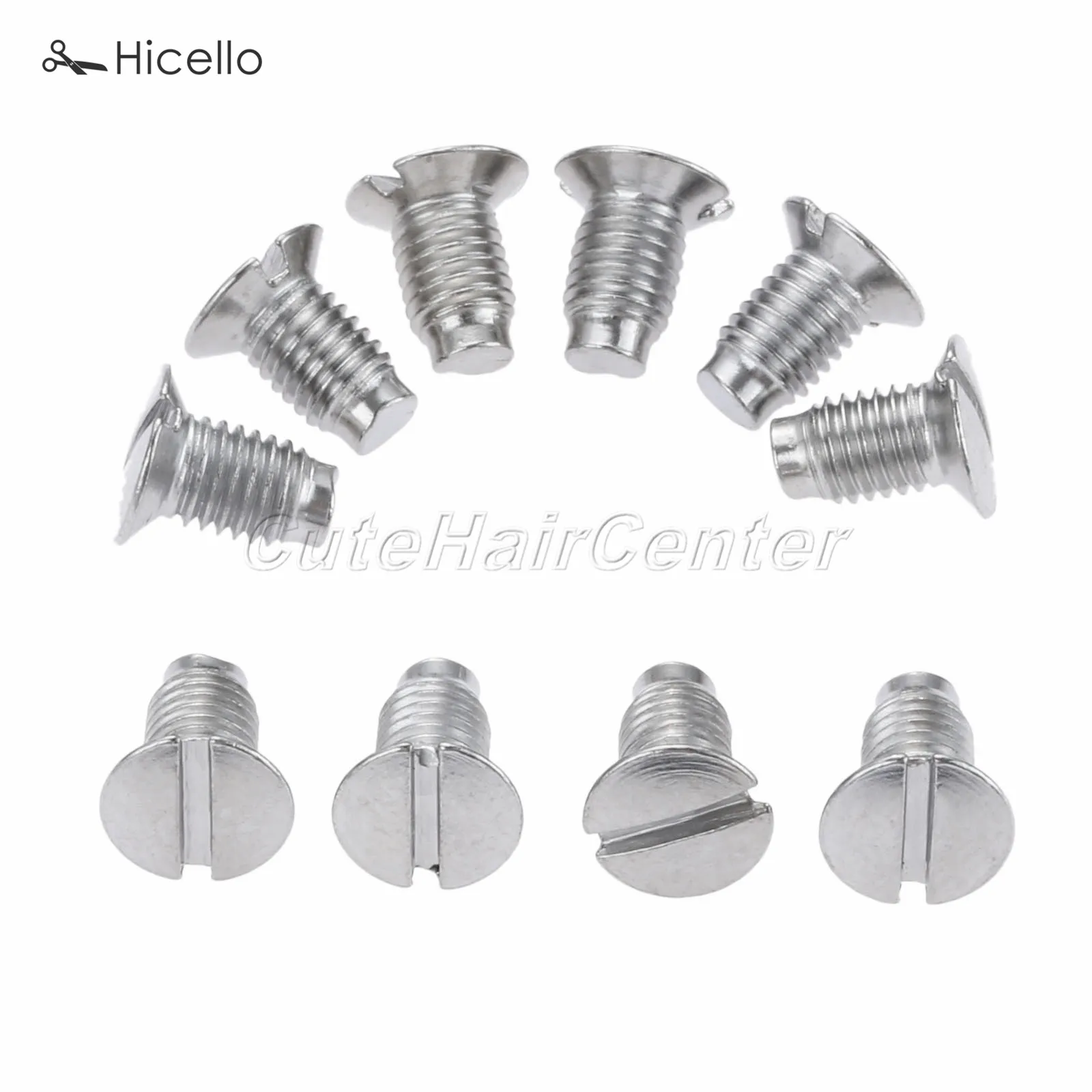 50pcs Screws Industrial Sewing Machine Needle Plate Screw Stainless Steel Round Head Fastening Embroidery Accessories Hicello