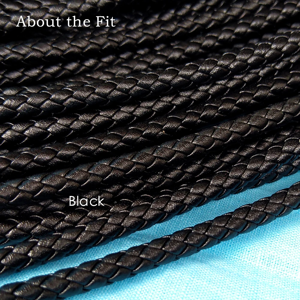 

About the Fit 5mm 20 Meters Leather Cord Genuine Braided Leather Nappa Cow Leather Accessories For Jewelry Making Woven Rope