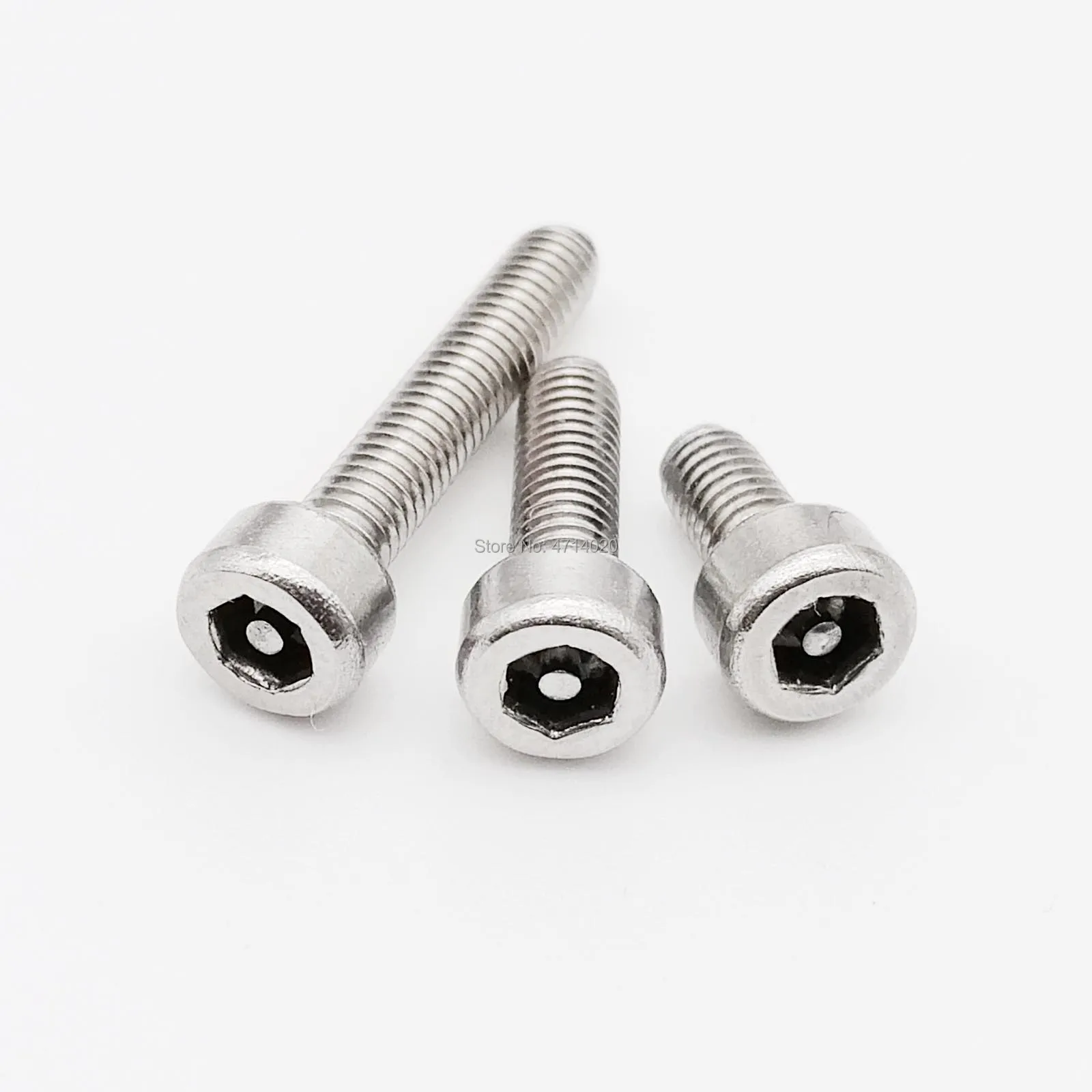 HZYUEGOU M1.4 M1.6 M2 M2.5 M3 M3.5 M4 M5 Kleine Mikro-Inbusschrauben aus schwarzem Stahl der Güteklasse 12.9 DIN912 – Detail 6