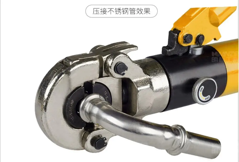 CW-1632 hand stainless hydraulic pipe crimping tool hydraulic tube pressed