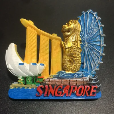 

Singapore Souvenirs Fridge Magnets Travel Tourism Souvenir Gift Crafts